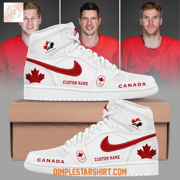 Hockey Canada For 2026 Winter Olympic Air Jordan 1 Shoes