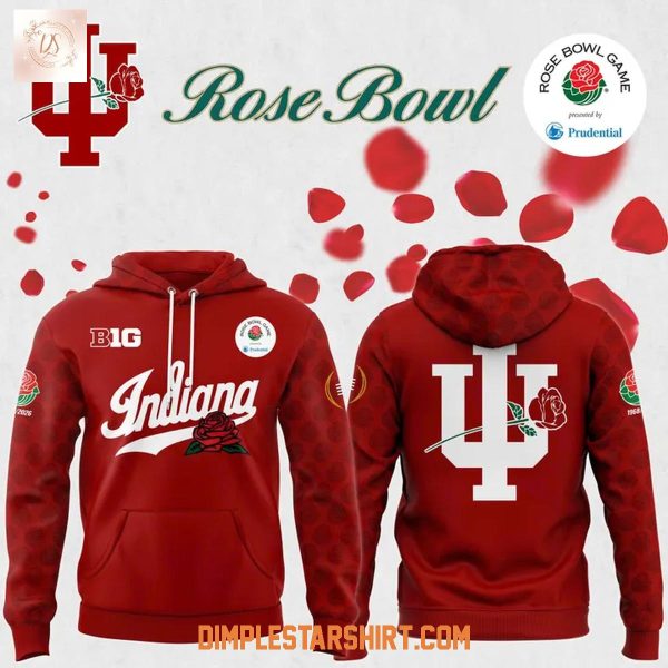 Indiana Hoosiers 2026 Rose Bowl Hoodie Shirt