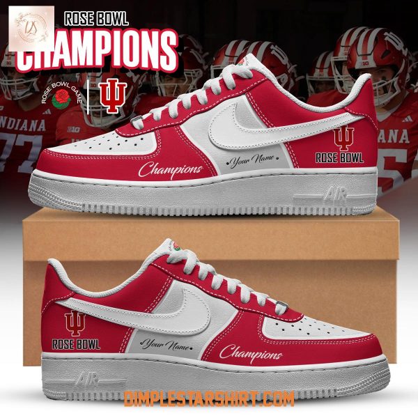 Indiana Hoosiers Rose Bowl Champions Air Force 1 Shoes