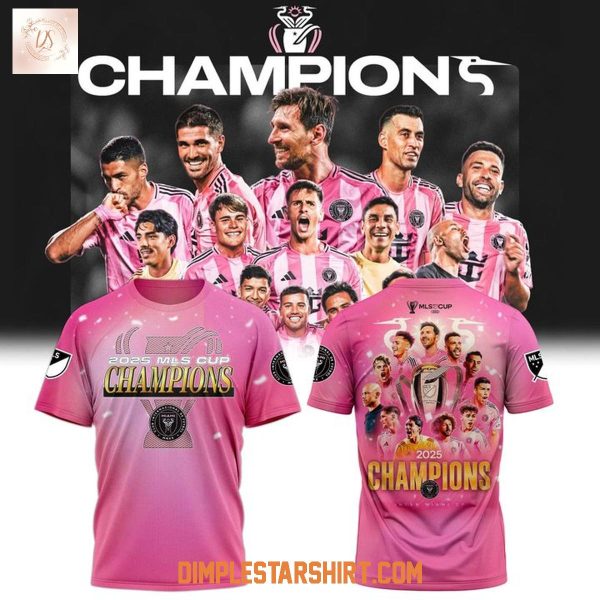 Inter Miami Champions MLS Cup 2025 Hoodie Shirt