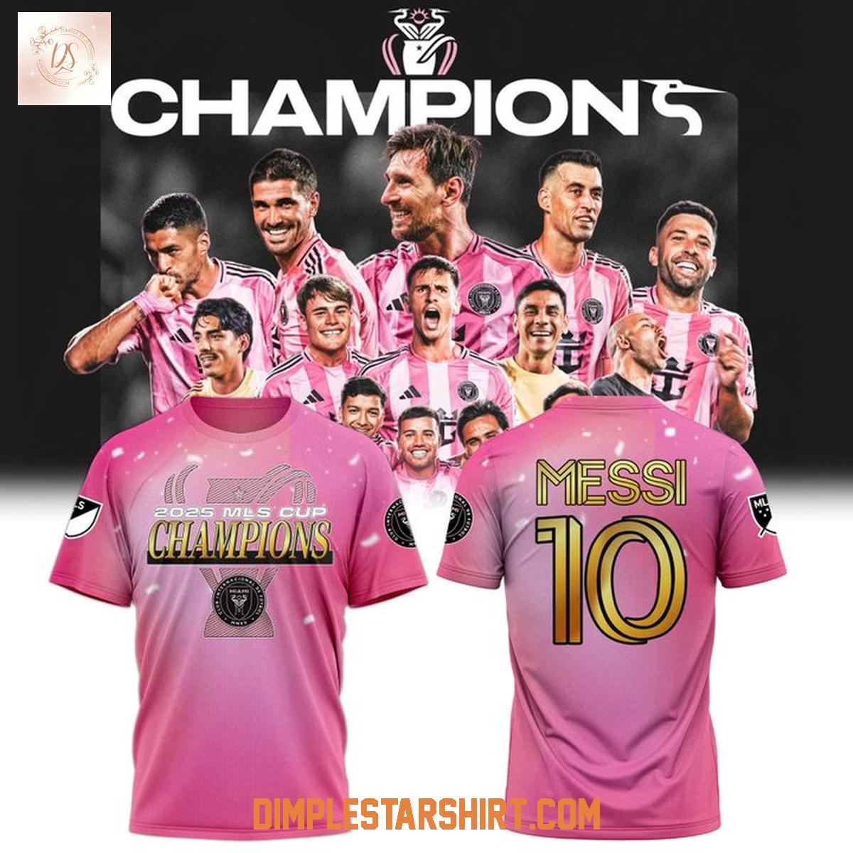 Inter Miami x Messi 10 MLS Cup Champions Shirt Inter Miami x Messi 10 MLS Cup Champions Shirt