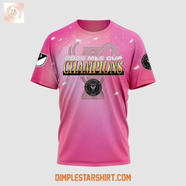 Inter Miami x Messi 10 MLS Cup Champions Shirt
