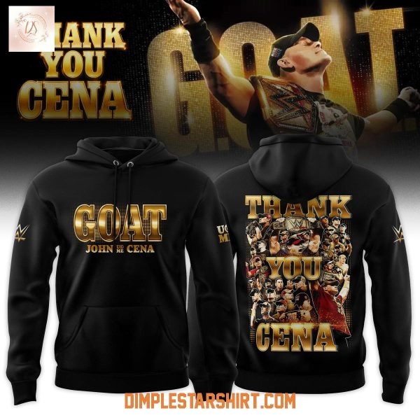 John Cena Thank You Goat Hoodie Shirt