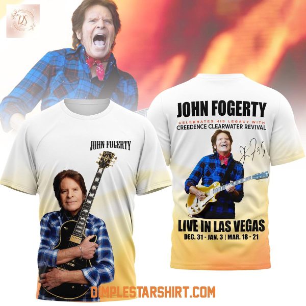 John Fogerty Creedence Clearwater Revival Hoodie T Shirt
