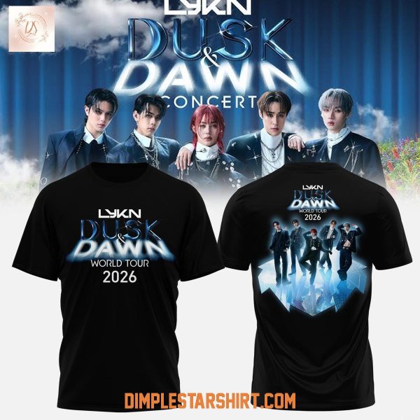 LYKN Dusk & Dawn World Tour 2026 Hoodie T Shirt