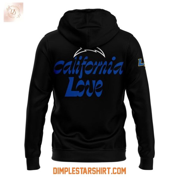 Los Angeles Chargers Black California Love Hoodie Shirt