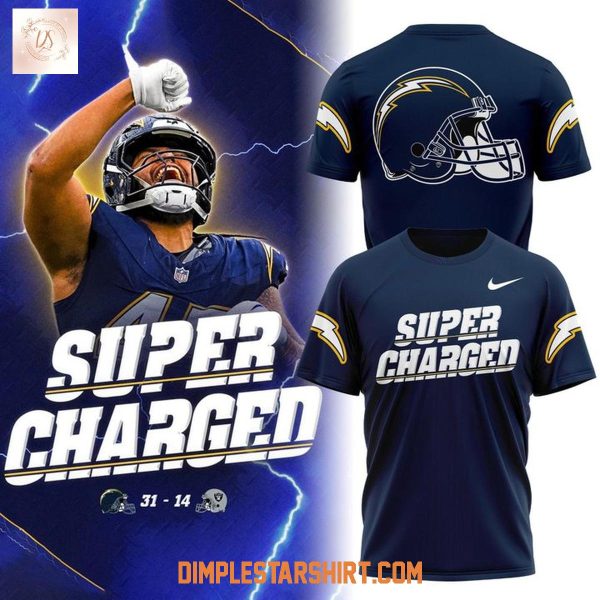 Los Angeles Chargers Super Charged Hoodie Shirt