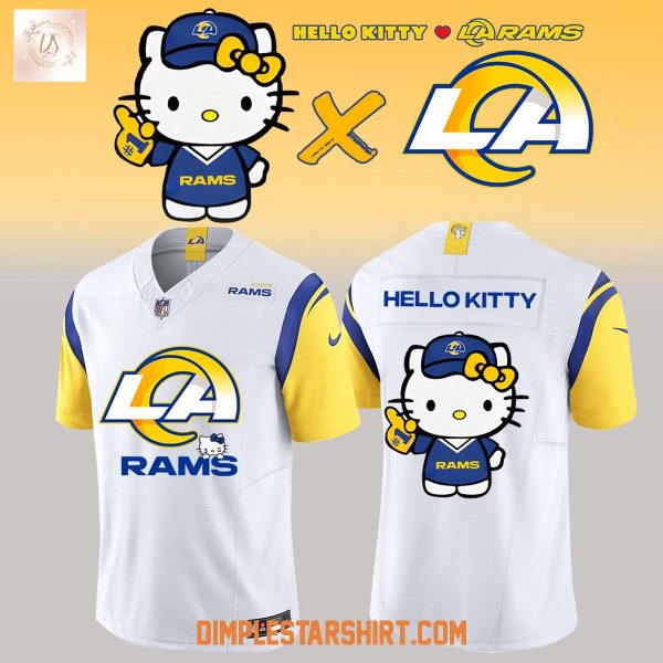 Los Angeles Rams x Hello Kitty Football Jersey