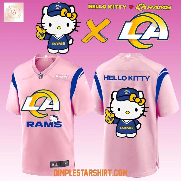 Los Angeles Rams x Hello Kitty Football Jersey