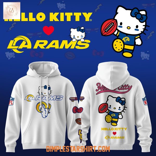 Los Angeles Rams x Hello Kitty Hoodie Shirt