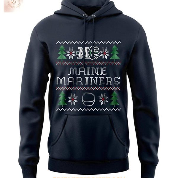 Maine Mariners Merry Christmas 2025 Hoodie Shirt