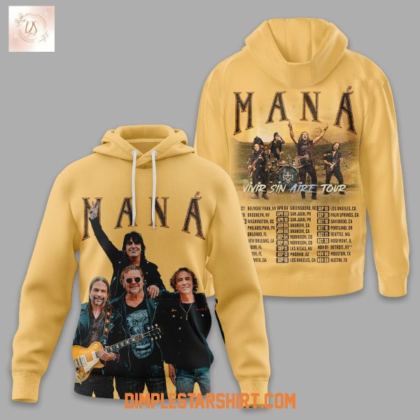 Mana Vivir Sin Aire Tour 2026 Shirt