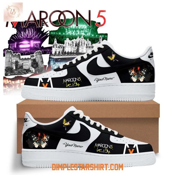 Maroon 5 Europe Tour 2026 Air Force 1 Shoes