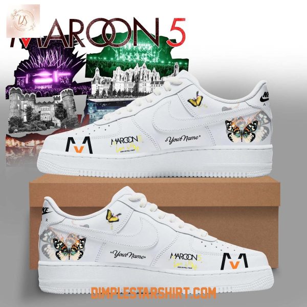 Maroon 5 Europe Tour 2026 Air Force 1 Shoes