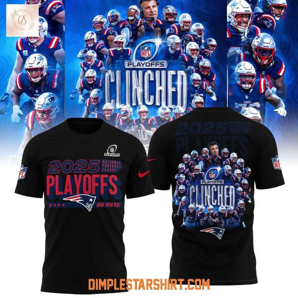 New England Patriots 2025 NFL Playoffs Hoodie t Shirt