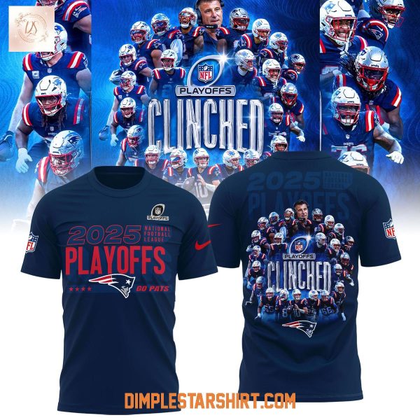 New England Patriots 2025 NFL Playoffs Hoodie t Shirt