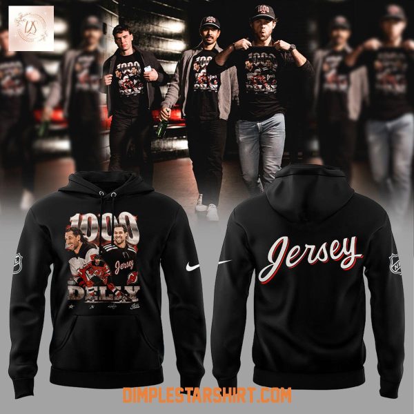 New Jersey Devils Dilly 1000th Game Tonight Hoodie Shirt