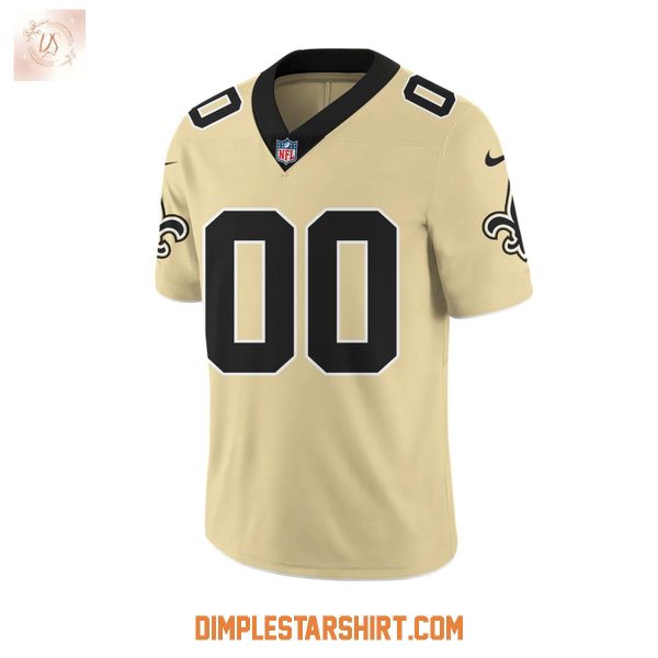 New Orleans Saints Gameday Golds Alternate Game Football Jersey