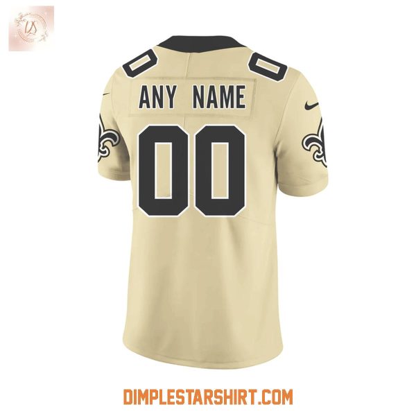 New Orleans Saints Gameday Golds Alternate Game Football Jersey