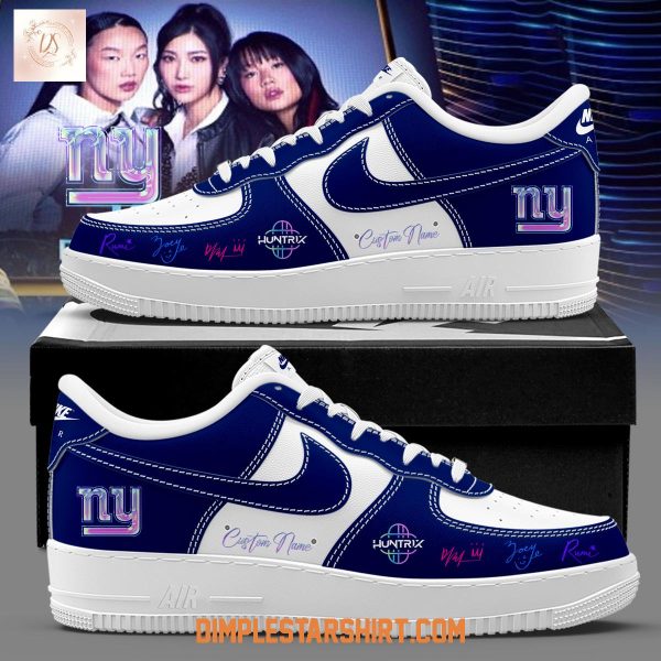 New York Giants Kpop Demon Hunters Air Force 1 Shoes
