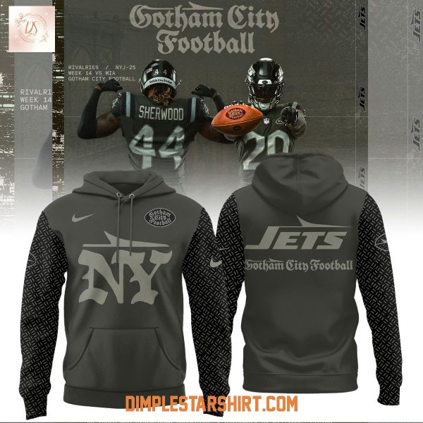 New York Jets Gotham City 2025 Hoodie Shirt