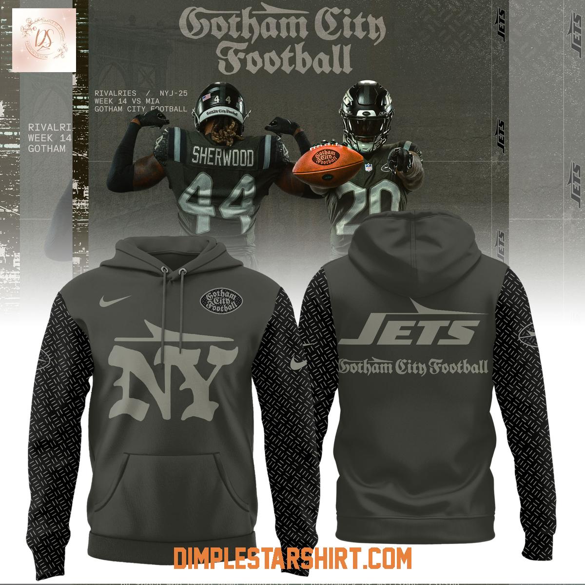 New York Jets Gotham City 2025 Hoodie Shirt New York Jets Gotham City 2025 Hoodie Shirt