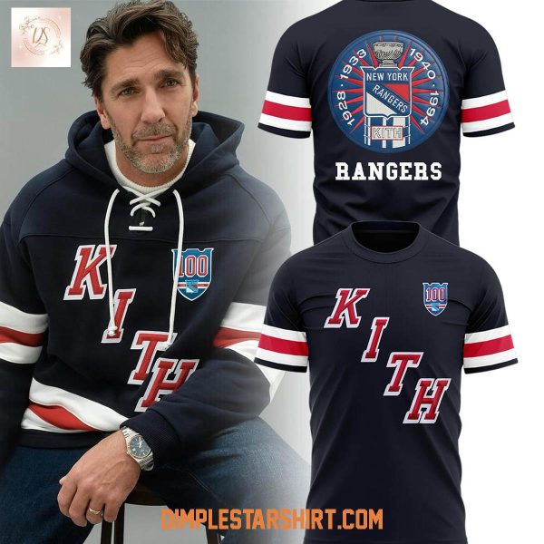 New York Rangers 100th Anniversary Hoodie Shirt