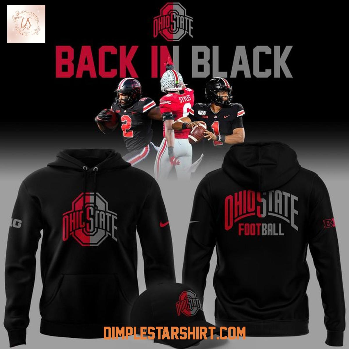 Ohio State Buckeyes Back In Black Hoodie Shirt Ohio State Buckeyes Back In Black Hoodie Shirt