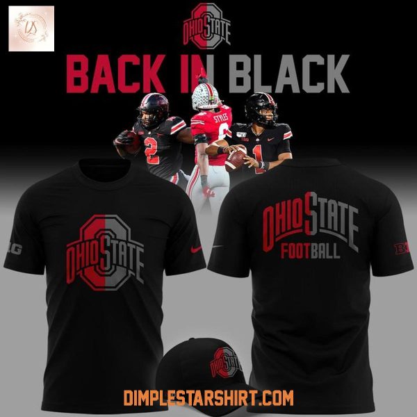 Ohio State Buckeyes Back In Black Hoodie Shirt