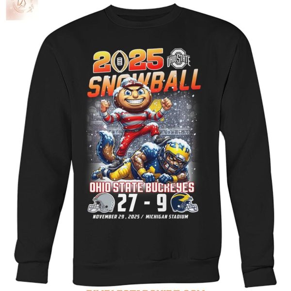 Ohio State Buckeyes Beat Michigan Snowball 2025 T Shirt