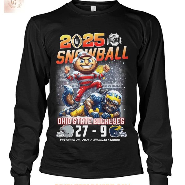 Ohio State Buckeyes Beat Michigan Snowball 2025 T Shirt