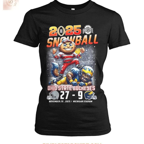 Ohio State Buckeyes Beat Michigan Snowball 2025 T Shirt