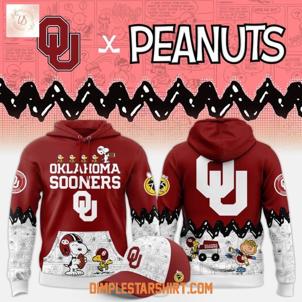 Oklahoma Sooners Peanuts Nights Hoodie Shirt