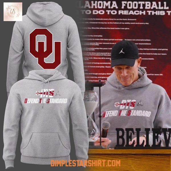 Oklahoma Sooners x Defend The Standard 2025 Hoodie Shirt