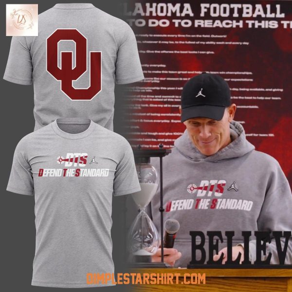 Oklahoma Sooners x Defend The Standard 2025 Hoodie Shirt