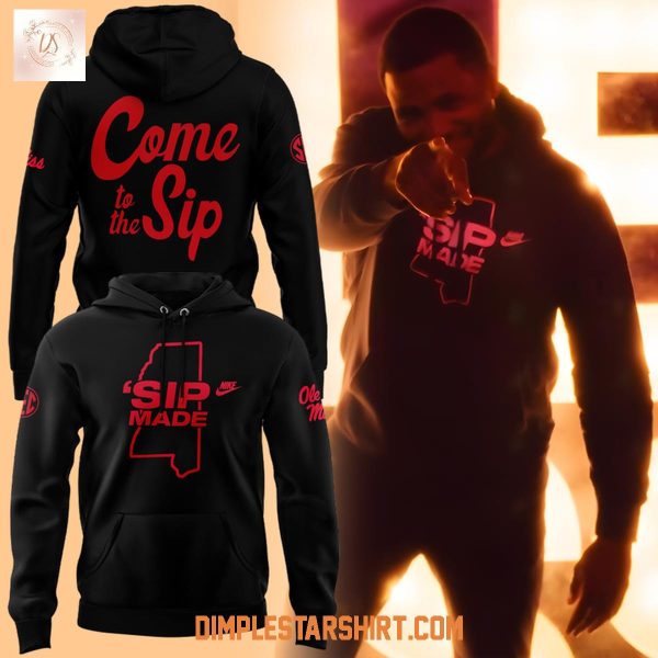 Ole Miss Football Sip Made Back Hoodie Shirt