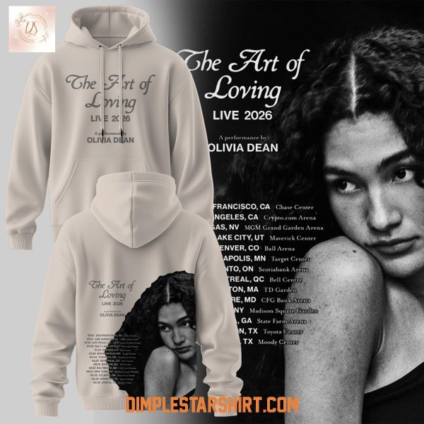 Olivia Dean The Art Of Loving Live 2026 Hoodie Shirt