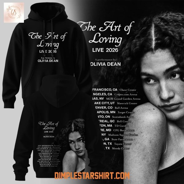 Olivia Dean The Art Of Loving Live 2026 Hoodie Shirt