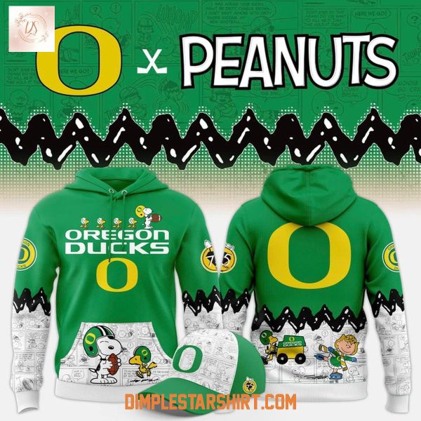 Oregon Ducks Peanuts Nights Hoodie Shirt