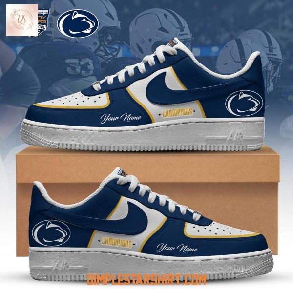 Penn State Pinstripe Bowl Champions 2025 Air Force 1 Shoes