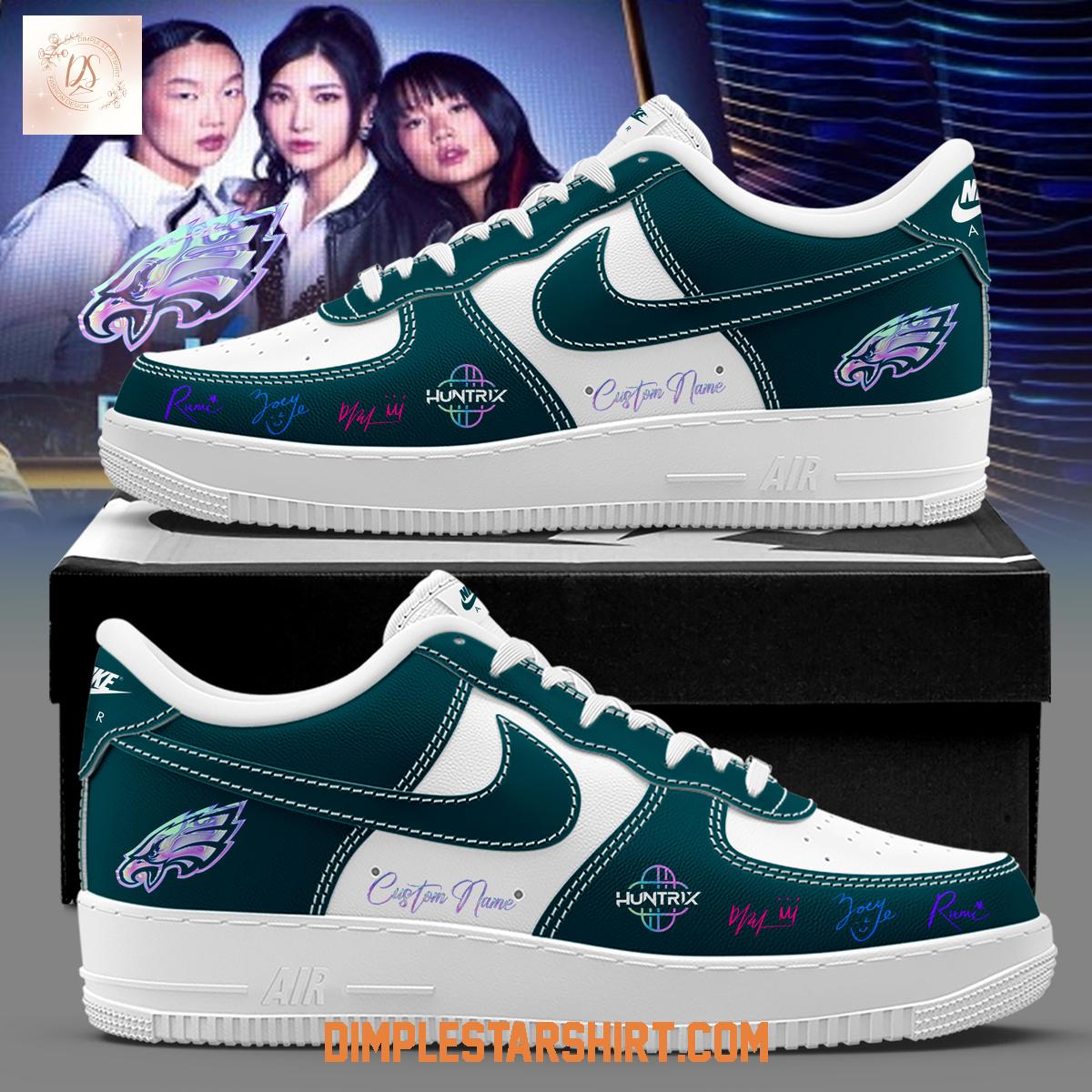 Philadelphia Eagles Kpop Demon Hunters Air Force 1 Shoes Philadelphia Eagles Kpop Demon Hunters Air Force 1 Shoes