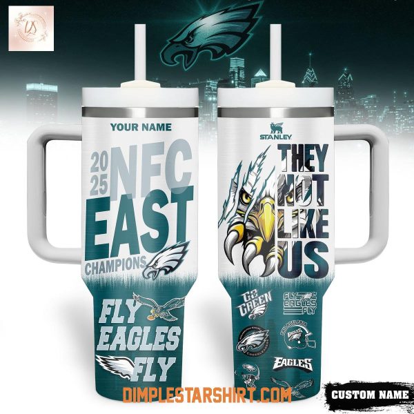 Philadelphia Eagles NFC East Champions 2025 Tumbler 40oz