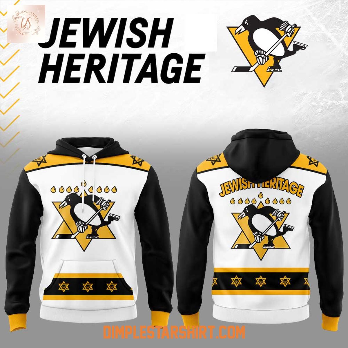 Pittsburgh Penguins Jewish Heritage Night Hoodie Shirt Pittsburgh Penguins Jewish Heritage Night Hoodie Shirt