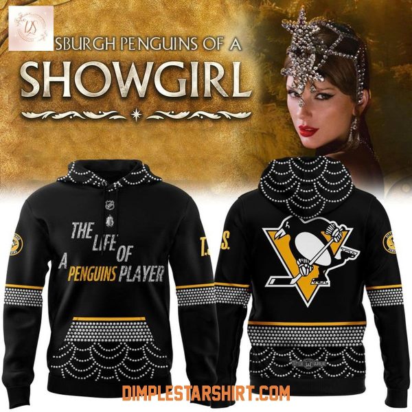 Pittsburgh Penguins Taylor Swift The Life Of A Showgirl Hoodie Shirt