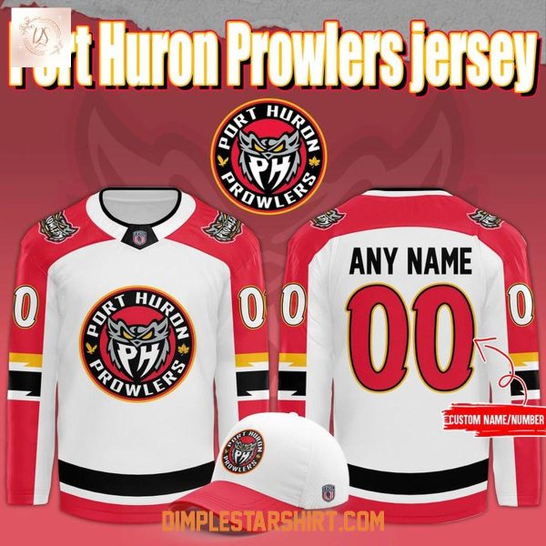 Port Huron Prowlers New Uniform 2026 Hockey Jersey