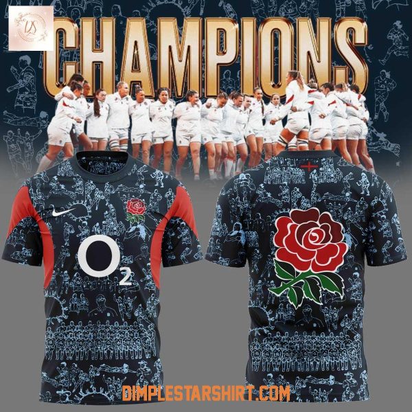 Red Roses Champions World Cup 2025 Hoodie Shirt