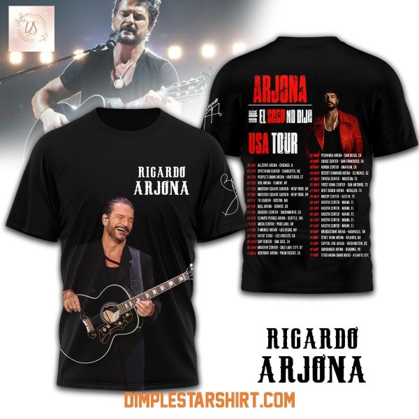 Ricardo Arjona USA Tour 2026 Hoodie T Shirt