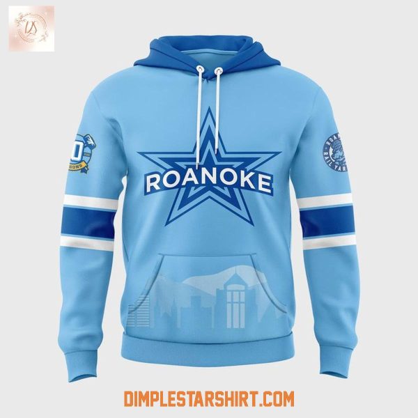 Roanoke Rail Yard Dawgs Jersey Rafler Light Blue 2026 Hoodie Shirt