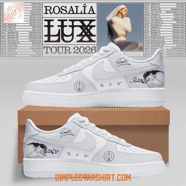 Rosalía Lux Tour 2026 Air Force 1 Shoes