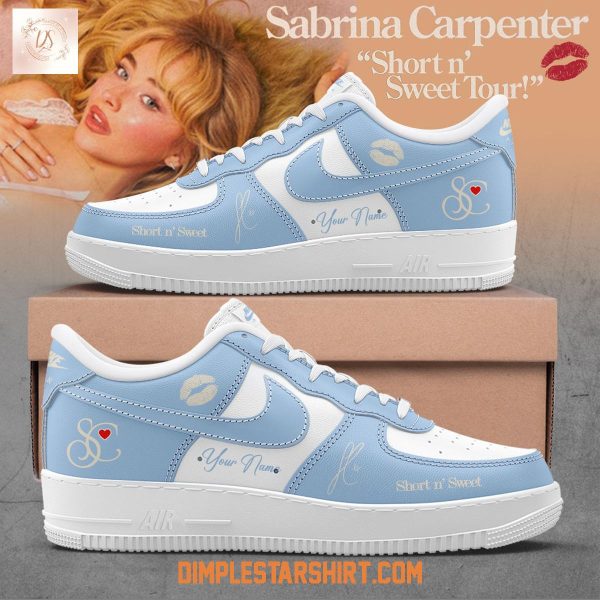 Sabrina Carpenter Short N Sweet Tour 2026 Air Force 1 Shoes